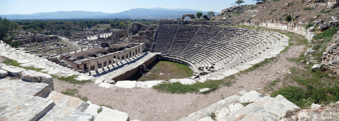 Ancient Greek theater  at  Aphrodisias