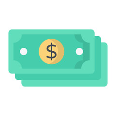 Dollar Flat Icon