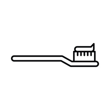 brush, paste, tooth brush, tooth brush icon