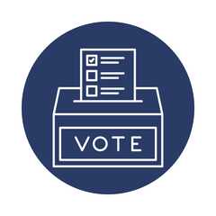 paper, election, ballot paper, election ballot paper icon