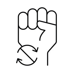 protest demonstration recreation protest and demonstration icon