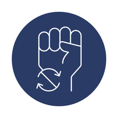 protest demonstration recreation protest and demonstration icon