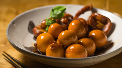 玉ひもの煮付け