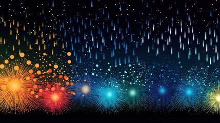 Fireworks symbolizing celebration