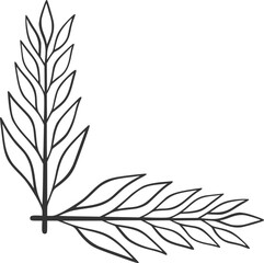 Floral Corner, plant, vintage, background, design, floral, nature, flower, summer, leaf, illustration, vector, decoration, wallpaper, spring, garden, art, botanical, pattern, texture, invitation, blos