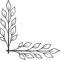 Floral Corner, plant, vintage, background, design, floral, nature, flower, summer, leaf, illustration, vector, decoration, wallpaper, spring, garden, art, botanical, pattern, texture, invitation, blos