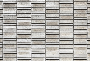 Retro brick tile wall background. Stylish and grunge brickwork texture for design.