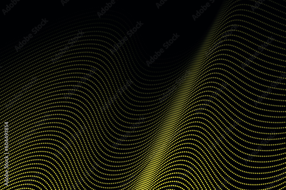 Fototapete soft 3d halftone wave effect. simple gradient abstract background. suitable for landing page and com