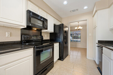 a white home kitchen 