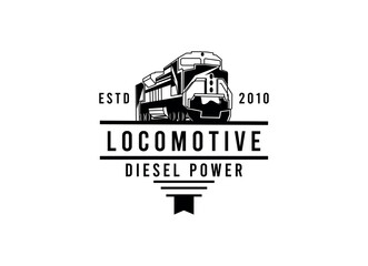 Train Locomotive Logo Design. Train Logo Design © AlvinStd.