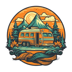 landscape trailer camping