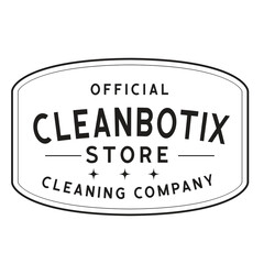 Cleaning Company Vintage Logo For banner, poster, flyer