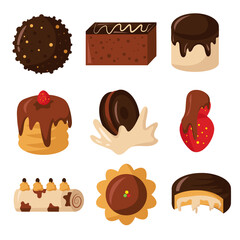 chocolate day elements