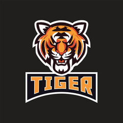 Tiger Mascot Logo Design 