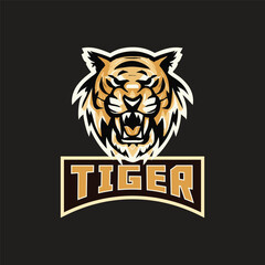 Tiger Mascot Logo Design 