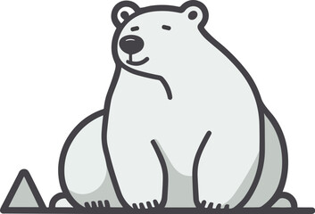 Bear vector illustration.