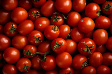A background photo of Tomatoes, Generative AI
