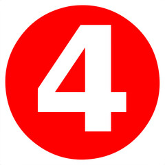 Big Red Dot Letters and Numbers