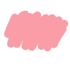 illustration of an painted pink background