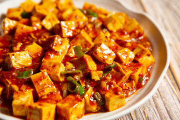  Rice with Mapa Tofu