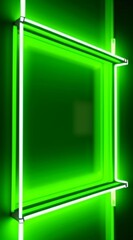 green glass shelf