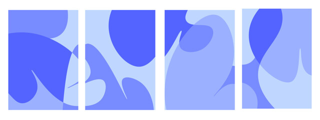 set of abstract purple background. Template design for poster, banner, social media, banner, card