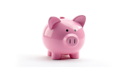 Obraz premium piggy bank isolated on white