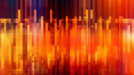 Orange modern abstract background elegant neon light Generative Ai