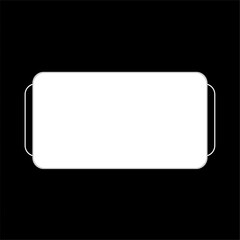 Shape quote box design template background