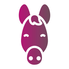 horse gradient icon