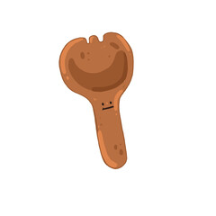 Illustration chocolate chip cookie Bakery cartoon so cute Png elements for decorating presentation , print card etc.