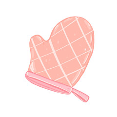 Oven mitt tools Bakery so cute Png elements for decorating presentation , print card etc.