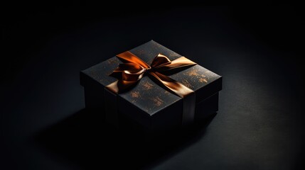 Beautiful luxury gift boxes. generative ai