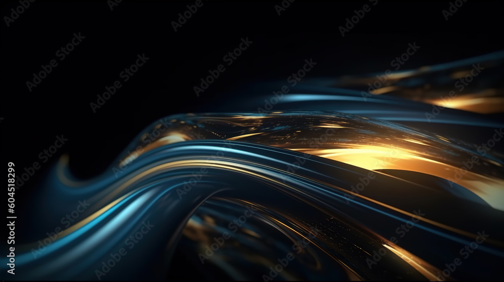Aufkleber blue metal rectangular array background,created with generative ai tecnology.