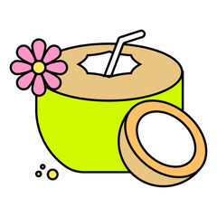 half,nature,fruit,palm,isolated,milk,nut,leaf,summer,food,coconut,oil,white,coco,healthy,vegetarian,fresh,object