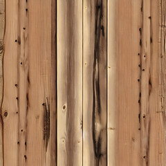 Knotty poplar wood texture plank background . wooden texture. Generative AI