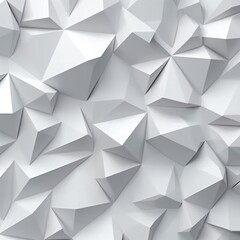 Abstract white geometric background 