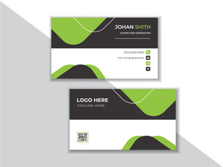 Creative Visiting Card Corporate design ,Business card template
