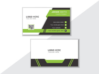 Modern Business Card Template Design, Minimalist Visiting Card.