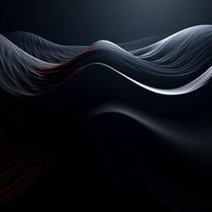 Dark waves abstract background 