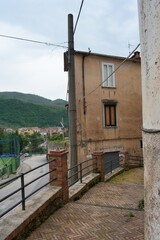 PAESAGGIO URBANO,GIFFONI VALLE PIANA,ITALIA,9 MAGGIO 2023.