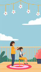 Capturing Love: Mother and Daughter on Mother's Day