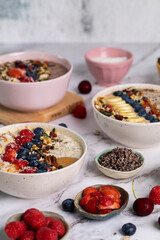 oatmeal with frute 