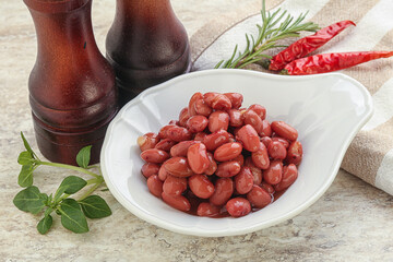 Red bean in tomato sauce