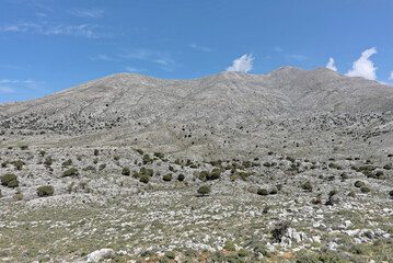 Selena is a Mountain in Lasithi in the Crete Region, Greece
