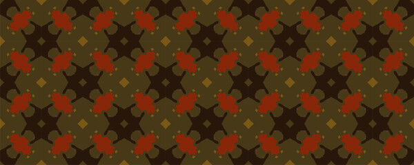 seamless Batik pattern for cloth printing