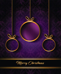 2024 Merry Christmas background for your seasonal invitations, festival posters, greetings cards. 