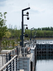 100 million pixel high-definition urban buildings and bridges