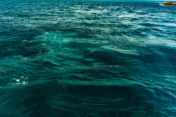 부드럽게 일렁니는 바다는 무섭다   - obrazy, fototapety, plakaty