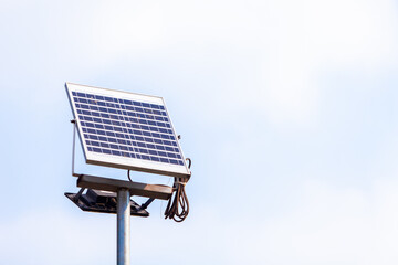 solar panels on a roof